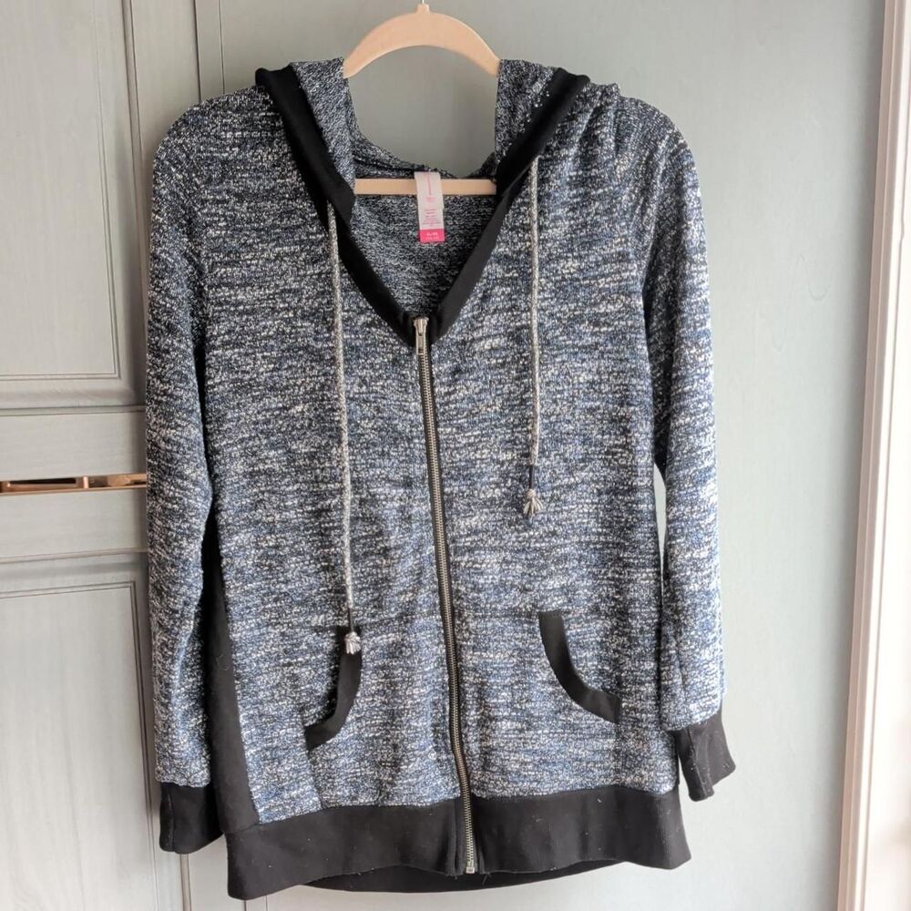 No-boundaries Women's Blue and Grey Jumper